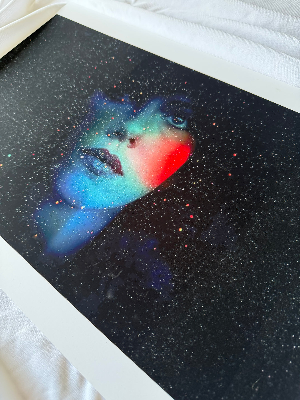 Art print “Under the Skin” – Scarlett Johansson Portrait A3+