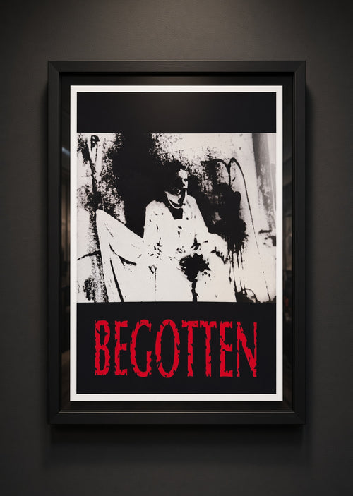 Art print “Begotten” – Cult Horror Movie Poster A4