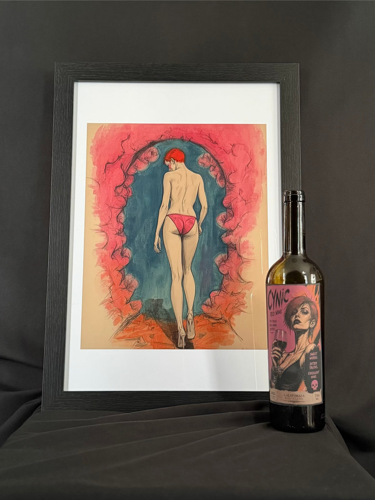 Art print “Like a Virgin” – Soft Figurative Print A3+ 🔞