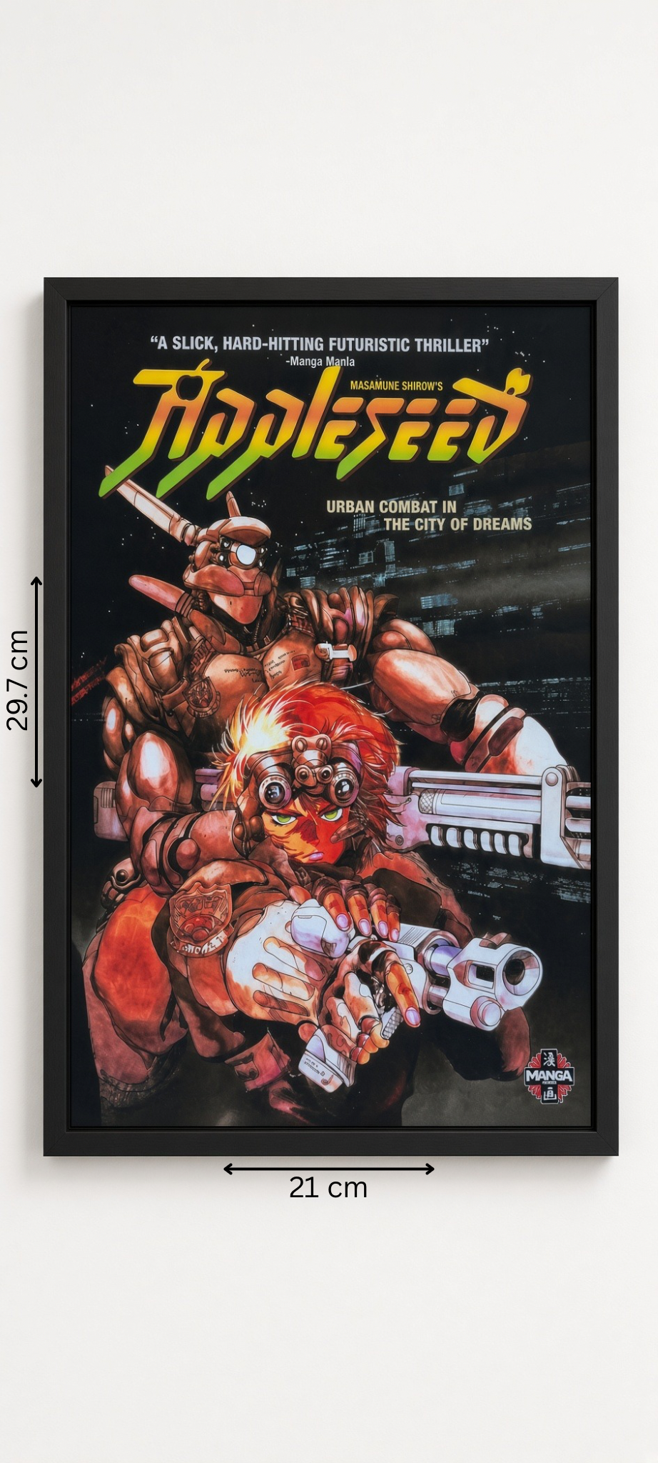 Art print “Appleseed” – Masamune Shirow Anime Poster A4