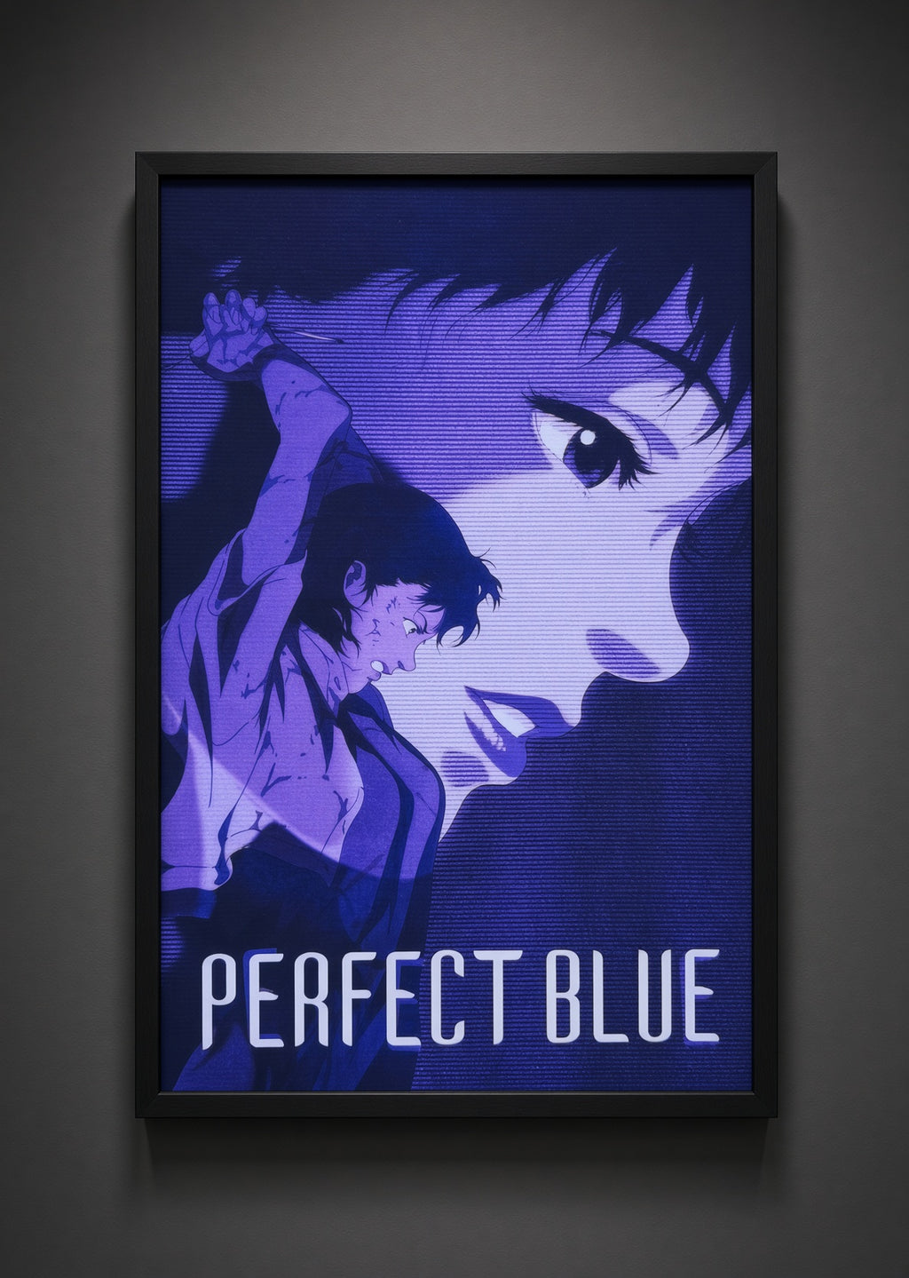Art print “Perfect Blue” – Cult Anime Movie Poster A4