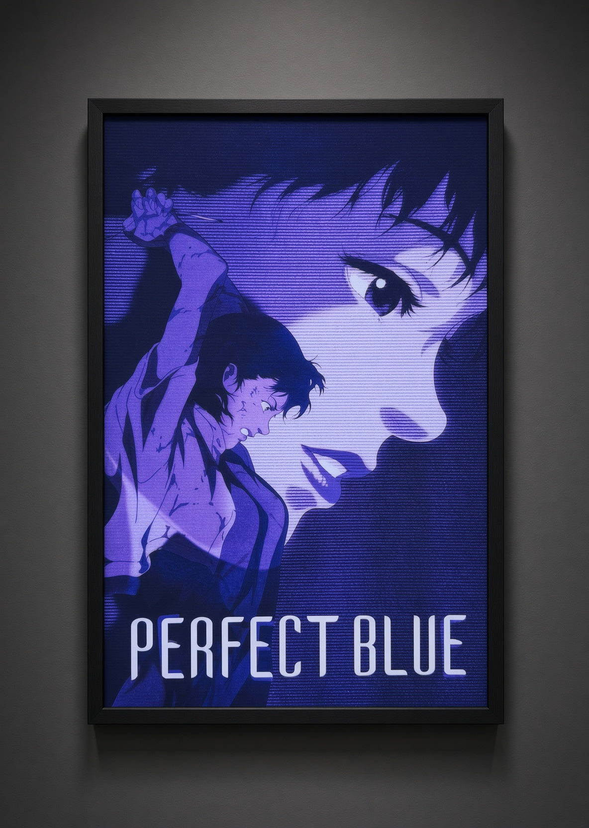 Art print “Perfect Blue” – Cult Anime Movie Poster A4