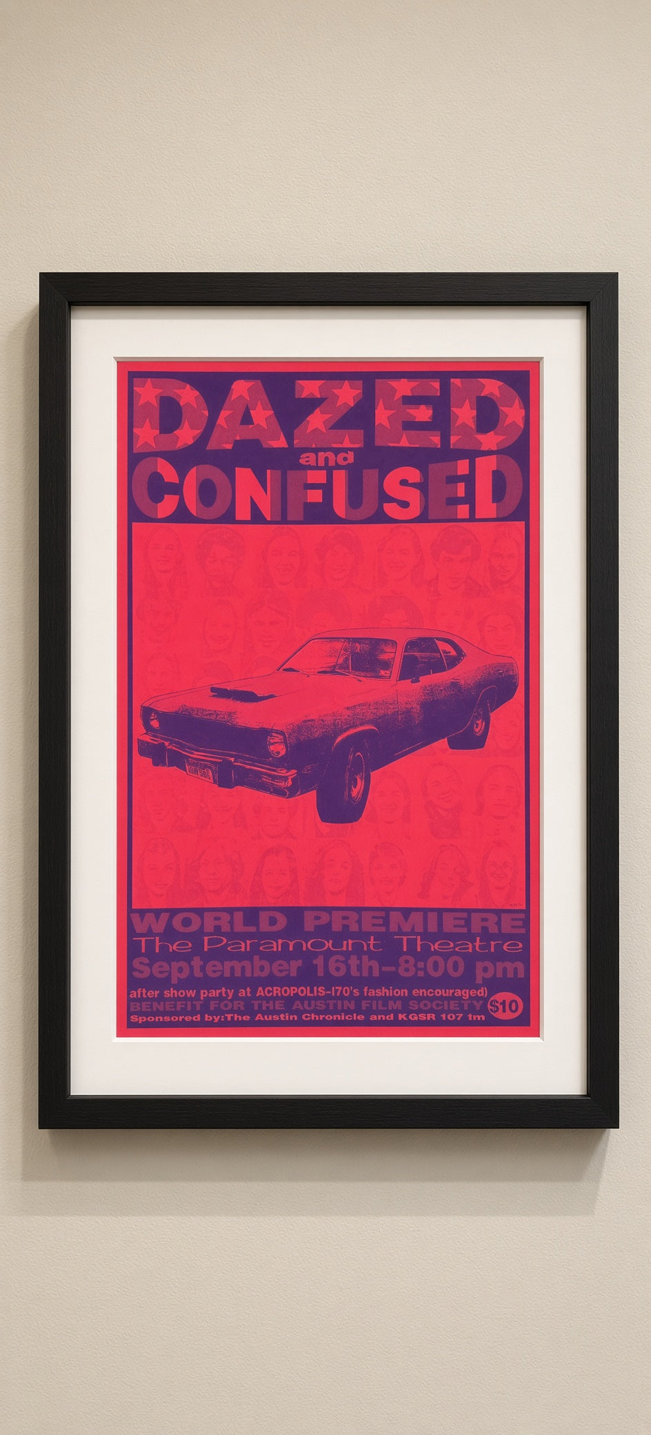 Art print “Dazed and Confused” – Cult Movie Poster A4