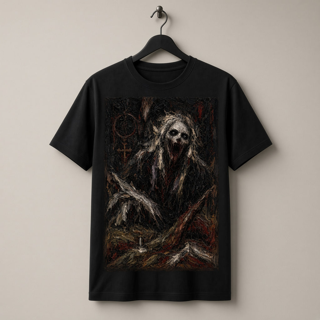 Striga T-shirt horror art print clothing