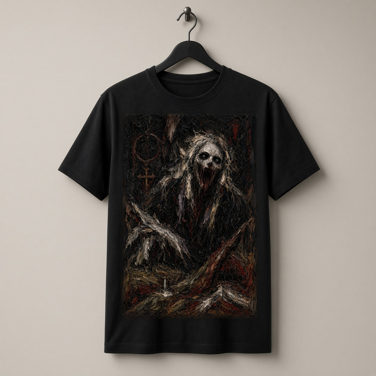 Striga T-shirt horror art print clothing