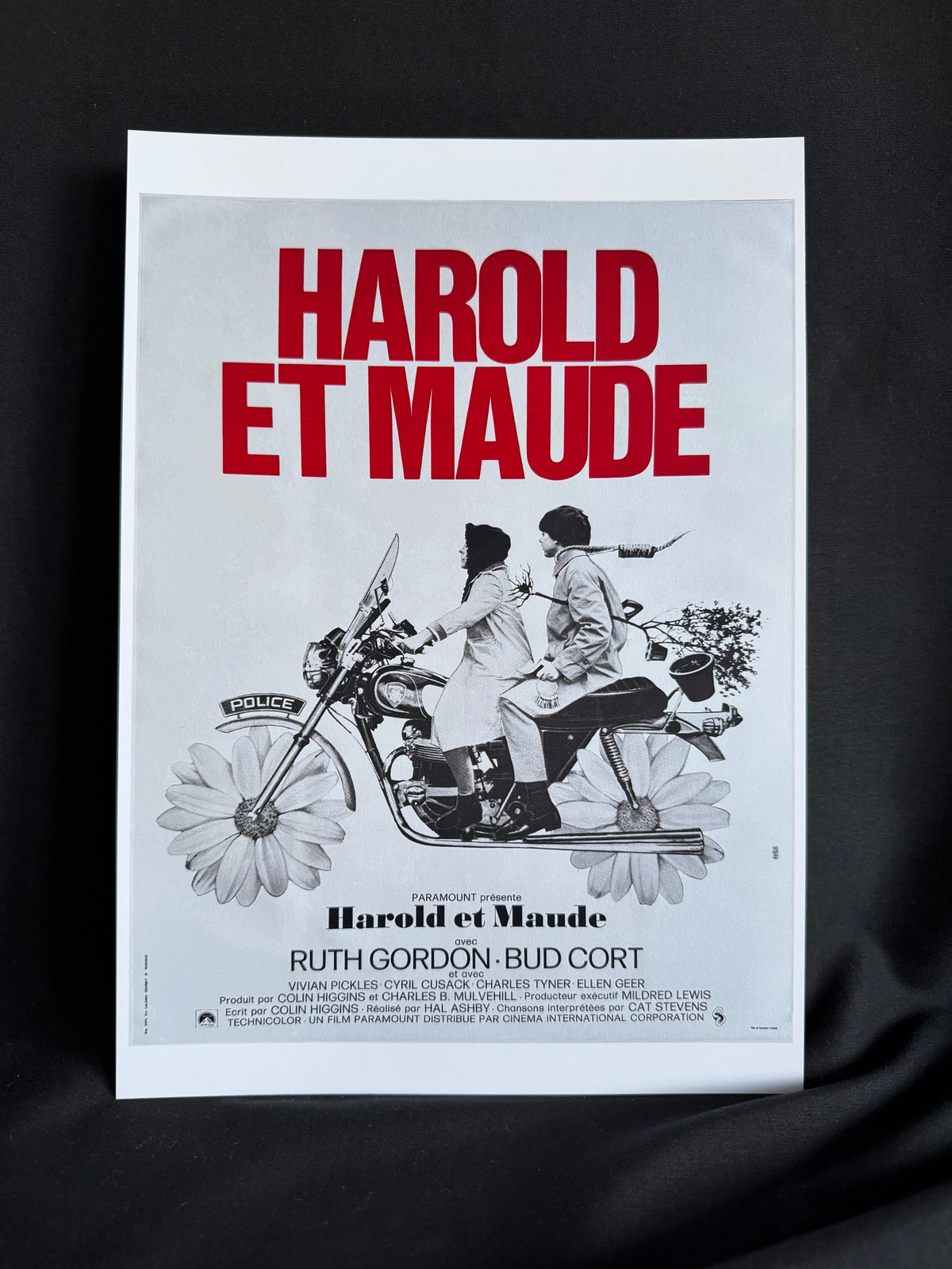 Art print “Harold and Maude” – Cult Classic Movie Poster