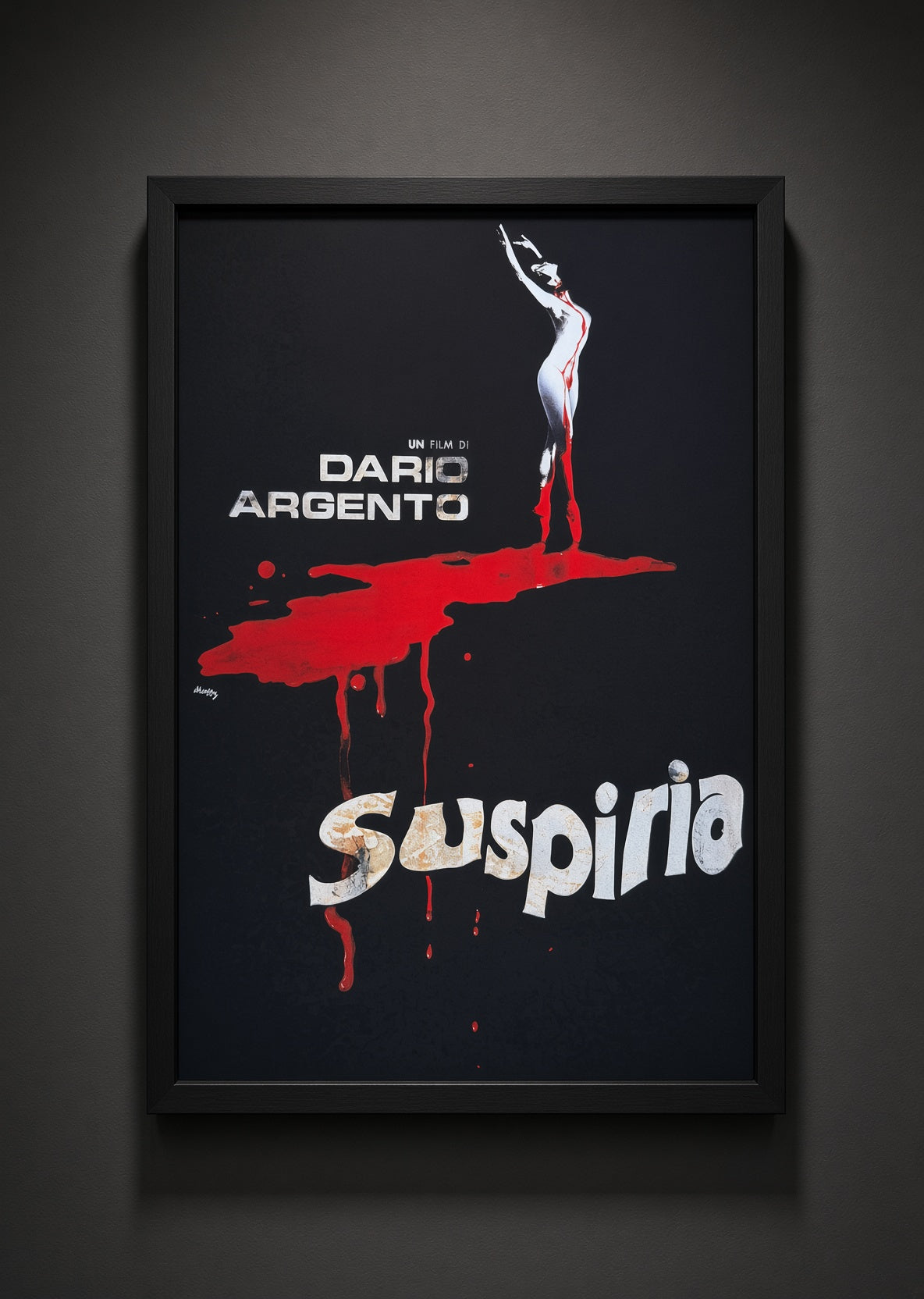 Art print “Suspiria” – Dario Argento Horror Poster A4