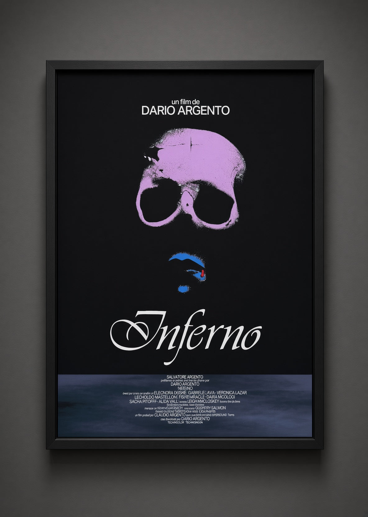 Art print “Inferno” – Dario Argento Horror Poster A4