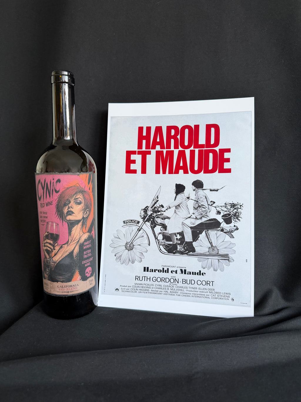 Art print “Harold and Maude” – Cult Classic Movie Poster
