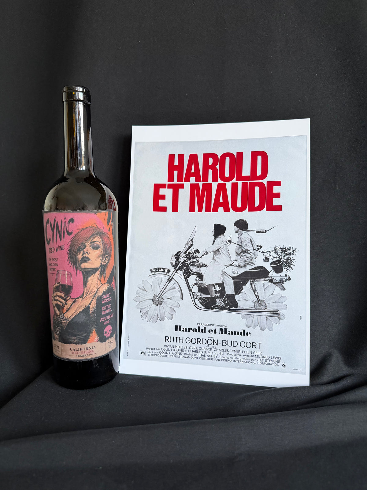 Art print “Harold and Maude” – Cult Classic Movie Poster