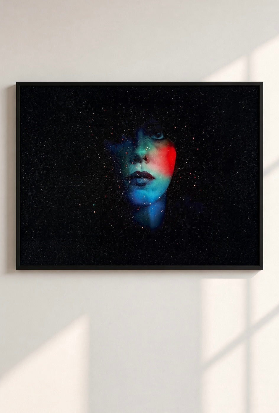 Art print “Under the Skin” – Scarlett Johansson Portrait A3+