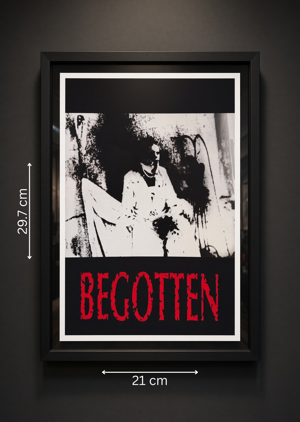 Art print “Begotten” – Cult Horror Movie Poster A4