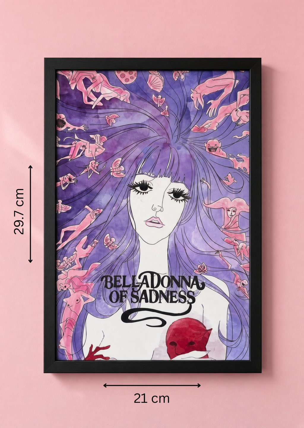 Art print “Belladonna of Sadness” – Classic Anime Movie Poster A4