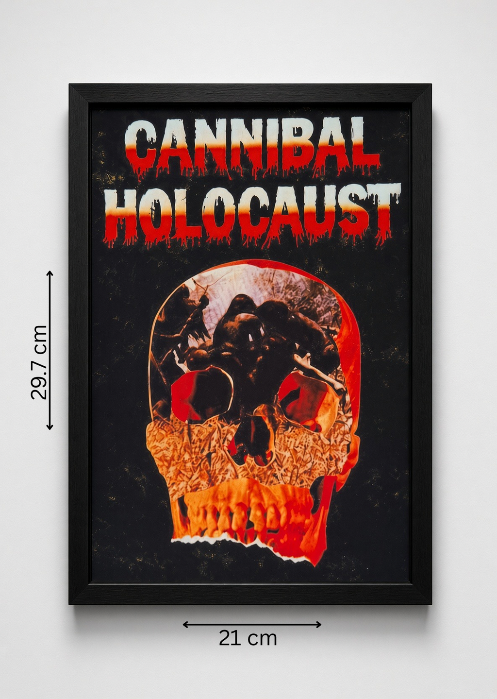 Art print “Cannibal Holocaust” – Cult Horror Movie Poster A4