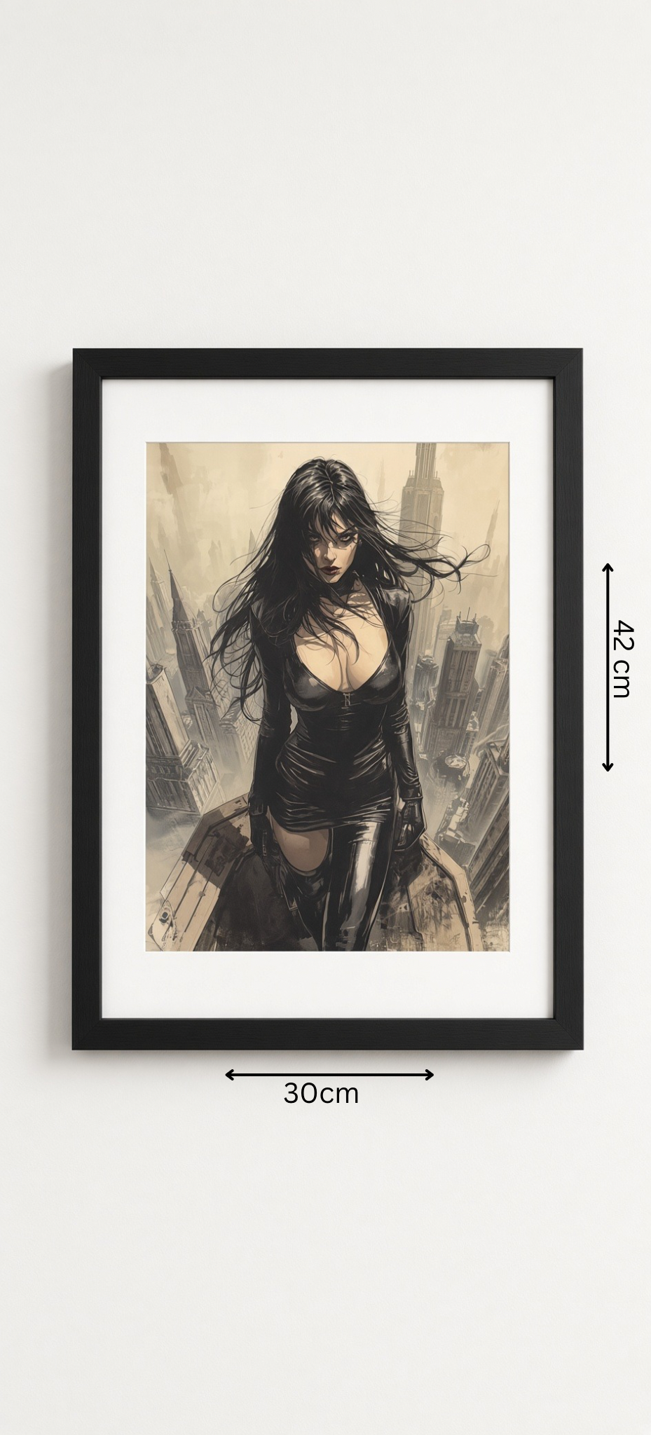 Art print “Did someone mention Kansas?” – Cyberpunk Surreal Wall Art