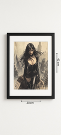 Art print “Did someone mention Kansas?” – Cyberpunk Surreal Wall Art