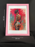 Art print “Maddox” – Crown of Thorns Cyberpunk Print A3+ 🔞