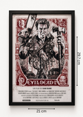 Art print “Evil Dead 2” – Cult Horror Movie Poster A4