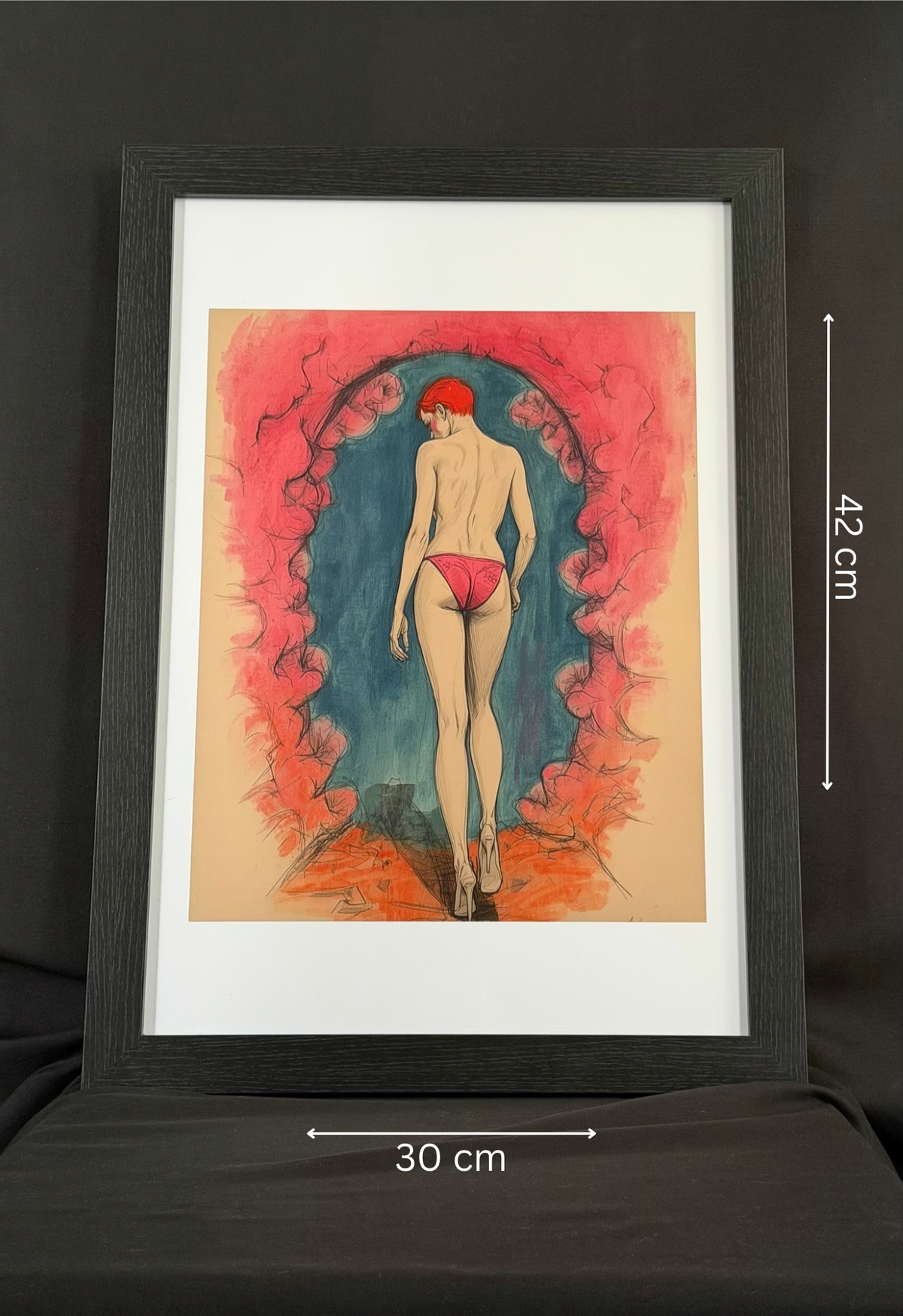 Art print “Like a Virgin” – Soft Figurative Print A3+ 🔞