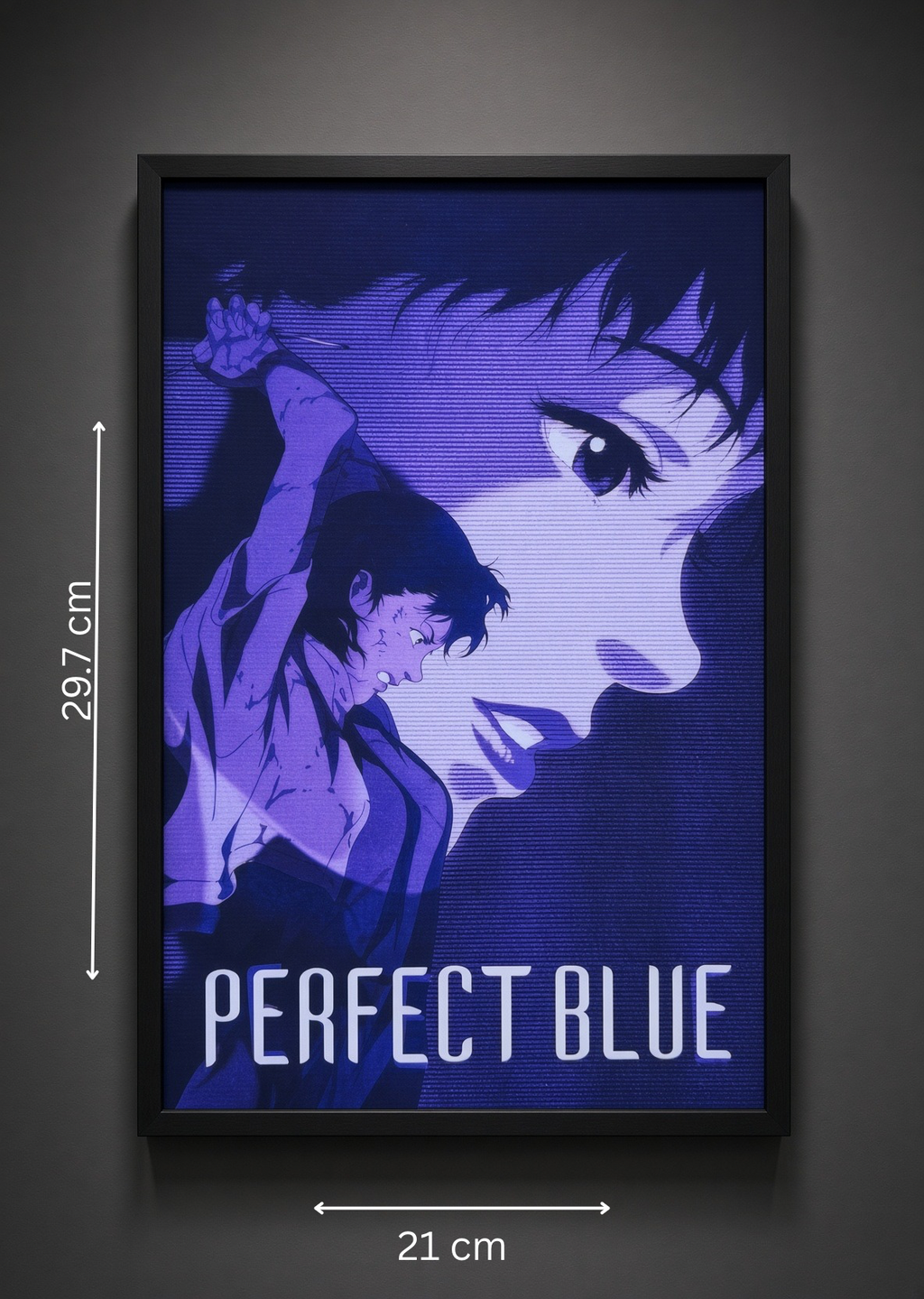 Art print “Perfect Blue” – Cult Anime Movie Poster A4