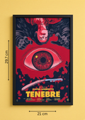 Art print “Tenebre” – Dario Argento Horror Poster A4