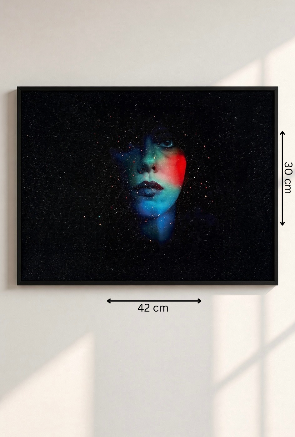 Art print “Under the Skin” – Scarlett Johansson Portrait A3+